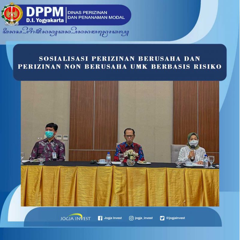 Sosialisasi Perizinan Berusaha Dan Perizinan Non Berusaha UMK Berbasis ...