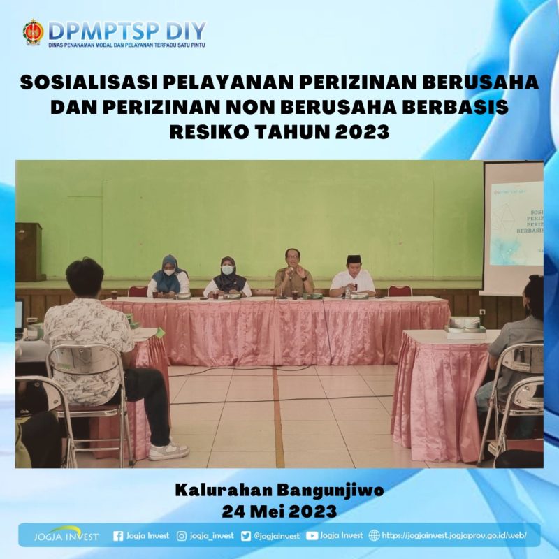 Sosialisasi Pelayanan Perizinan Berusaha Dan Perizinan Non Berusaha